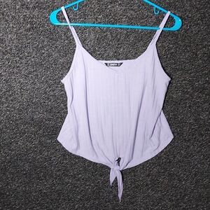 Shein Purple Spaghetti Strap Tank Top Size Medium